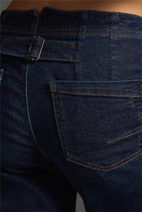 ANTROPOLOGİE PİLCRO KİT HİGH WAİST WİDE LEG JEANS 