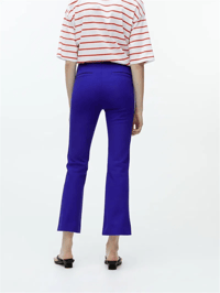 ARKET CROPPED COTTON STRETCH MAVİ PANTOLON