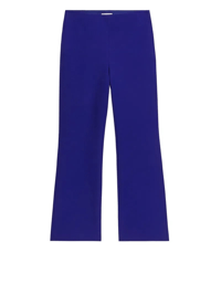 ARKET CROPPED COTTON STRETCH MAVİ PANTOLON