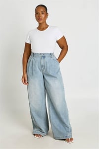 BOOHOO EXTRA WİDE LEG PALAZZO JEANS