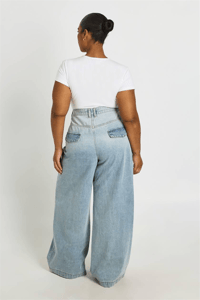 BOOHOO EXTRA WİDE LEG PALAZZO JEANS