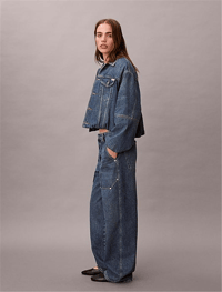 CALVİN KLEİN SİGNATURE 90'S STRAİGHT JEANS