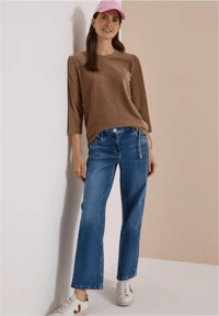 CECİL PAMUKLU KADİFE SWEATSHİRT 