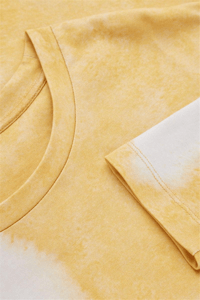 COS ORGANİK PAMUK SARI BATİK SWEATSHİRT