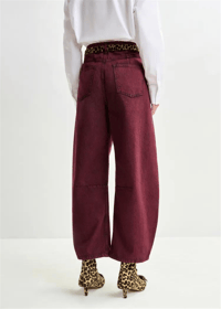 ESSENTİEL ANTWERP BARREL KIRMIZI JEANS