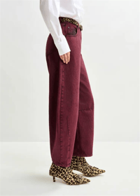 ESSENTİEL ANTWERP BARREL KIRMIZI JEANS