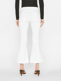 FRAME LE CROP FLARE BEYAZ JEANS 