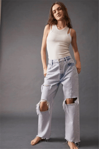 FREE PEOPLE BAGGY BOYFRİEND JEAN 