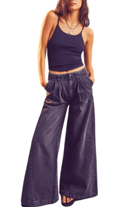 FREE PEOPLE EXTRA WİDE LEG JEANS JEANS