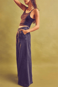 FREE PEOPLE EXTRA WİDE LEG JEANS JEANS