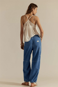 FREE PEOPLE LOGAN CİNCHED CARGO JEANS
