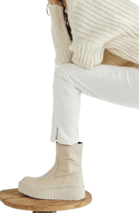 FREE PEOPLE LYDİA SNAKE SUNİ DERİ STRAİGHT JEANS