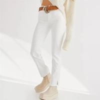 FREE PEOPLE LYDİA SNAKE SUNİ DERİ STRAİGHT JEANS