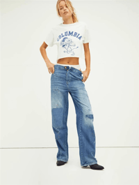 FREE PEOPLE PAİNT SPLASH CARPENTER JEANS