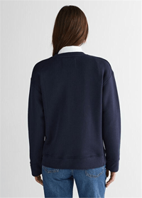 GANT LACİVERT SWEATSHİRT 