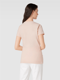GUESS BASKILI PEMBE T-SHİRT
