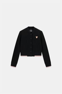 GUESS SİYAH BOMBER CEKET 