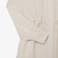 LACOSTE KETEN TENCEL GÖMLEK ELBİSE