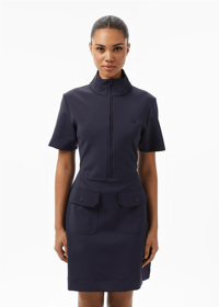 LACOSTE LACİVERT ELBİSE