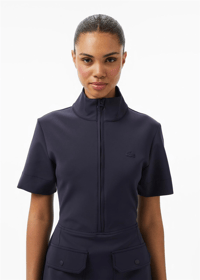 LACOSTE LACİVERT ELBİSE