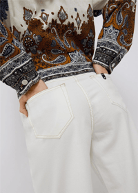 LUİ JO KEMERLİ BEYAZ JEANS