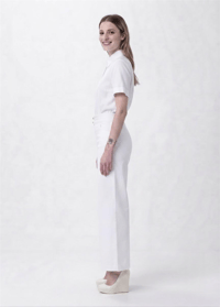 LUİ JO REBEL QUEEN FLARE BEYAZ JEANS