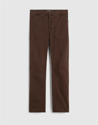 MADEWELL BARREL LEG KOYU KAHVE PANTOLON