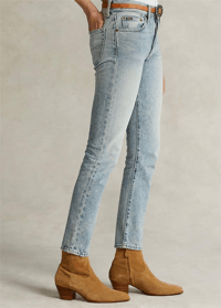 POLO RALPH LAUREN CALLEN HİGH RİSE SLİM JEANS