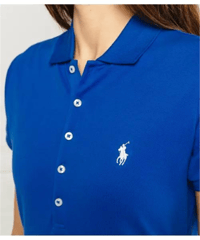 POLO YAKA T-SHİRT MAVİ