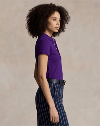 POLO YAKA T-SHİRT MOR