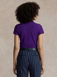POLO YAKA T-SHİRT MOR