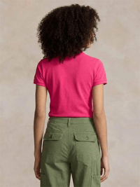 POLO YAKA T-SHİRT PEMBE