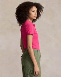 POLO YAKA T-SHİRT PEMBE