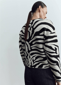PROMOD ZEBRA DESEN TRİKO