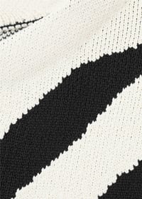 PROMOD ZEBRA DESEN TRİKO