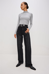RAİLS DENİM WİDE LEG KOVBOY JEANS 