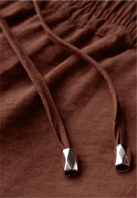 STREETONE VİSKON PANTOLON KAHVE 