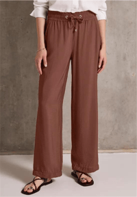 STREETONE VİSKON PANTOLON KAHVE 