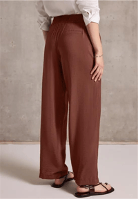 STREETONE VİSKON PANTOLON KAHVE 