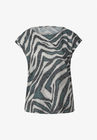 STREETONE ZEBRA DESEN BİSİKLET YAKA T-SHİRT