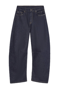 SUMMUM BLUE DAZE BARREL JEANS 