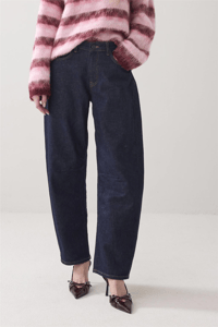 SUMMUM BLUE DAZE BARREL JEANS 