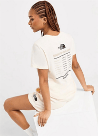 THE NORTH FACE EKRU T-SHİRT