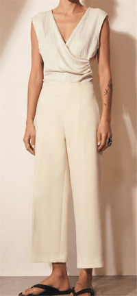 ZARA COLETTE BEJ PANTOLON