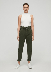 ZARA PAPERBAG HAKİ JEANS