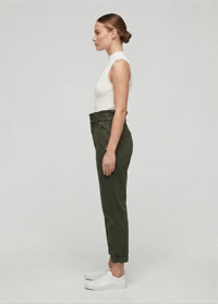 ZARA PAPERBAG HAKİ JEANS