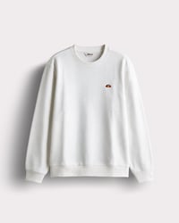 Ellesse 5WM3579 Kırık Beyaz Erkek Sweatshirt 5WM3579