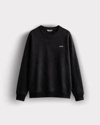 Ellesse 6WM3003 Siyah Erkek Sweatshirt 6WM3003