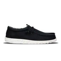 Hey Dude Wally Stretch Canvas Siyah Erkek Günlük Ayakkabı