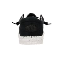 Hey Dude Wally Stretch Canvas Siyah Erkek Günlük Ayakkabı